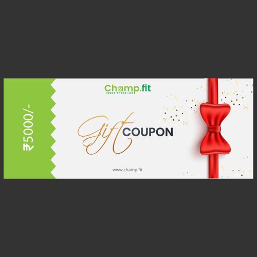 Champ.Fit Health Gift Card Delightful