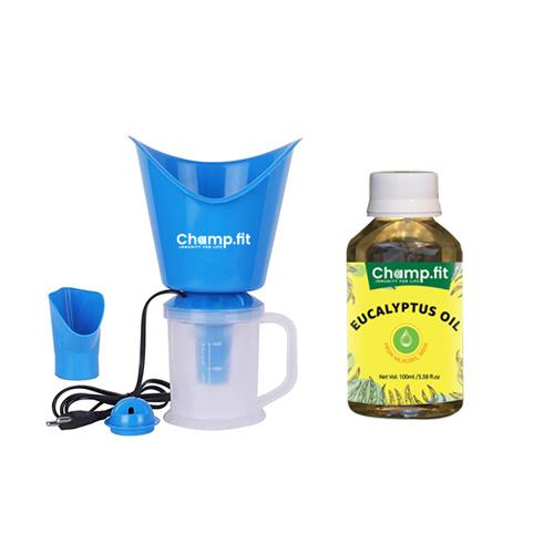 3in1 steamer with Eucalyptus oil combo