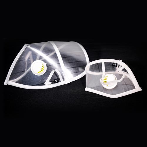 Non-Porus Transparent Face Mask